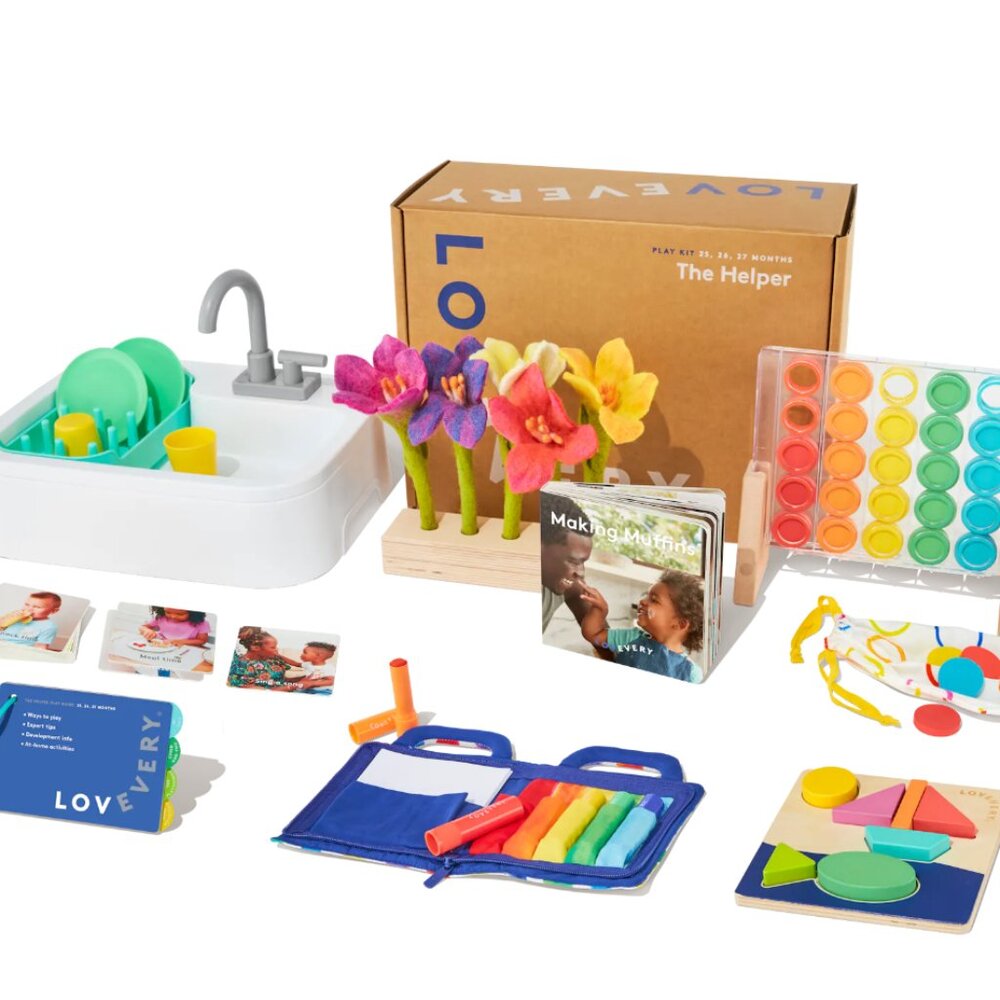 The Helper Play Kit Items (Months 25, 26, 27)